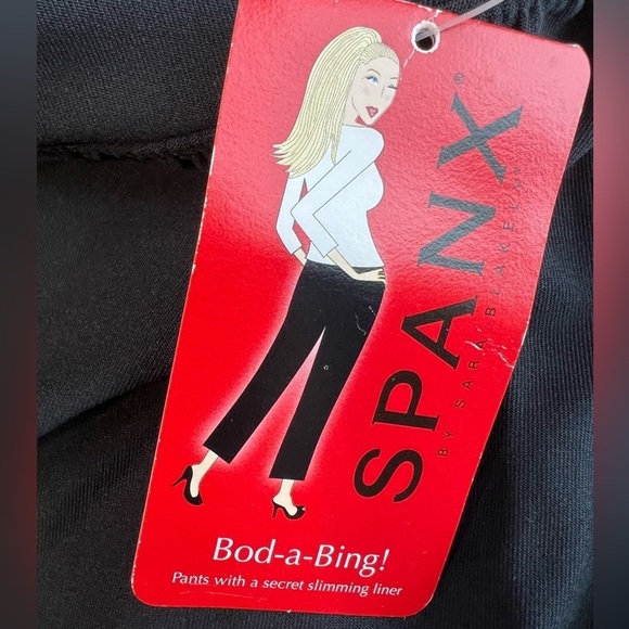 Spanx Bod-a-Bing Black Cropped Pants Size S - Picture 4 of 8